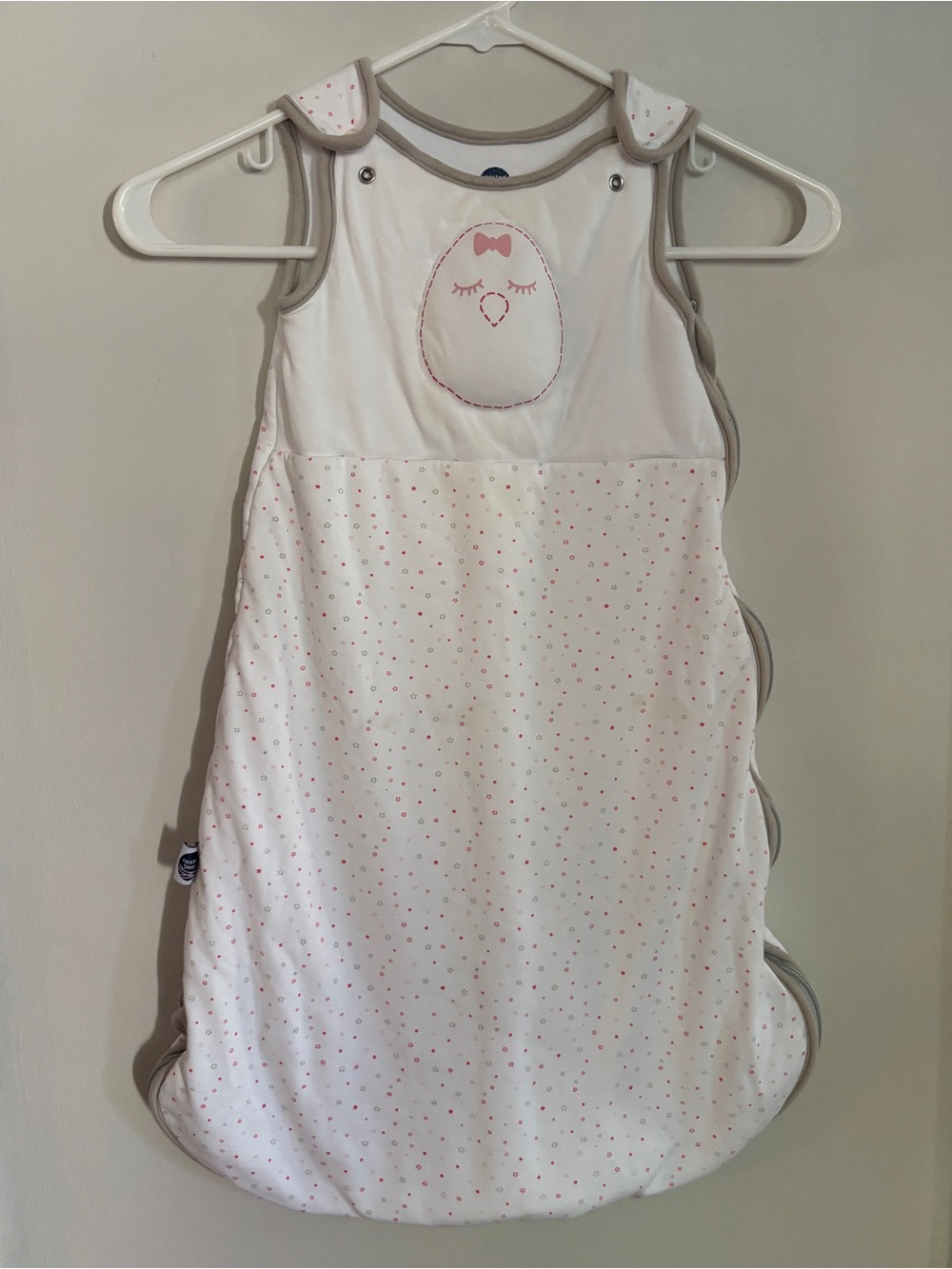 Nested Bean Winter Sleep Sack Medium 6-15 Months Pink